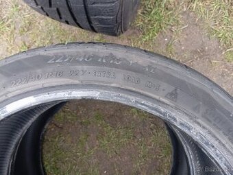 Predám zimné pneumatiky 4ks 225/40r18