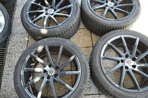 VW elektróny R19 a zimné gumy 255/40 R19, rozteč 5x112