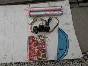 Predam pre skoda 105-120 motor stieraca madla zrkadlo vahadl