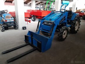 Malotraktor Iseki TU225F + čelný nakladač