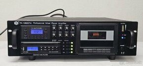 ☆ Zosilňovač SHOW PA-1260DTU CD TAPE USB FM