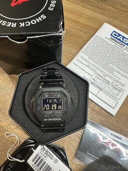 Casio G-Shock GMWB5000GD-1 (cierne full metaly)