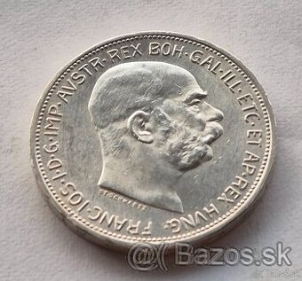 2 Koruna 1912 b.z František Jozef I.