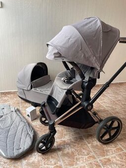 Cybex Priam Soho grey kočík + autosedačka