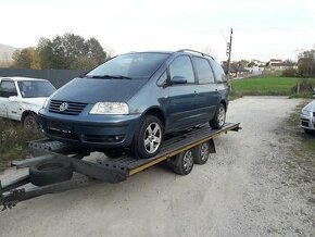 Rozpredam Volkswagen Sharan 1.9TDI 96kw, r.v.2002