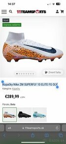 Kopačky Nike ZM SUPERFLY 10 ELITE FG OLY