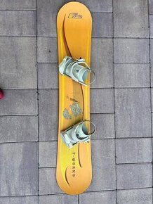 Snowboard F2 145 cm aj s viazanim