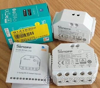 Smart wifi switch Sonoff dual R3 lite