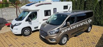 Prenájom 8 miestne auto Ford a Karavan Giottiline Siena 385