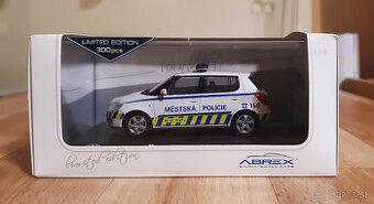 Abrex 1:43 Škoda Fabia II MP Praha Limited Edition