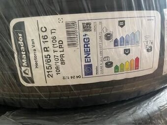 Pneumatiky Matador nepoužité, 215/65 R16C