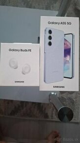 Nepoužívané Samsung Galaxy A55 5G + Samsung Buds FE - 1