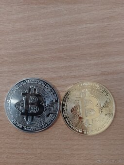 Predám zberateľskú mincu BTC