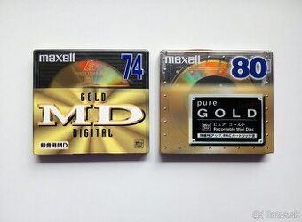 MiniDisc Maxell Gold 74/80 Japan