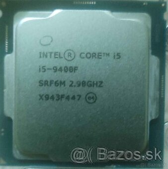 Intel i5-9400F LGA1151 Coffee Lake s chladičom