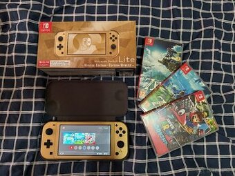 Nintendo Switch Lite Hyrule edícia