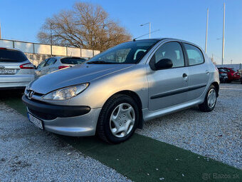 Peugeot 206 1,4 benzín, 55kW, MT/5, rok:08.2004.