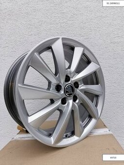 Nové Ronal 7,5X18 ET40 5X112 Škoda Alu disky R18 1247