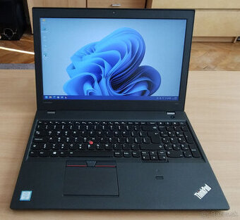 Lenovo T560, Intel i7-6600U @ 2.60GHz, 8GB DDR3, 256GB SSD