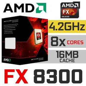 AMD Vishera FX-8300 - 8-core socket AM3+ TURBO 4,2Ghz