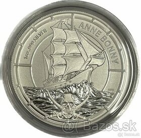 Investičná STRIEBORNÁ 1oz 999 2021 ANNE BONNY