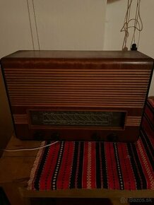 Retro radio s gramofonom +radio 35€