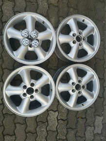 Predám ALU 5x112,7Jx16,et59, diera 57,1mm Zn: BBS VW