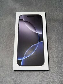 Predam iphone 16pro 128gb black. cisto novy nerozbaleny