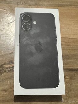 Predám Apple iphone 16 128GB Black Nový Zabalený