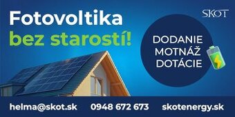 Fotovoltika na kľúč – bez starostí, so všetkým od A po Z