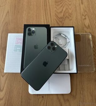 iPhone 11 Pro 64 gb Midnight green v záruke - 1