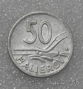 Mince: 50 Halierov 1943 - Slovenský štát 1939-1945