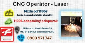 CNC Operátor - Laser