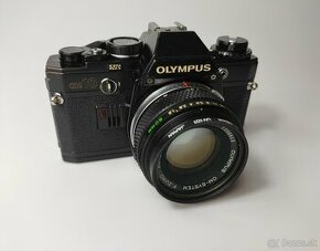 OLYMPUS OM-10 + O.ZUIKO 50 mm, 1:1.8 (portrét)