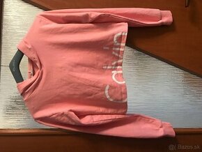 CALVIN KLEIN originál baby pink mikinka S/M - 1