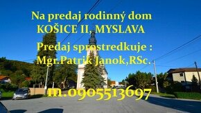 Na predaj rodinný dom v Košice II Myslava, rekonštrukcia, ní