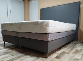 manzelska boxspring postel 180x200x70 cm