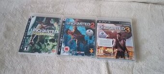 Uncharted 1,2,3 pre ps3