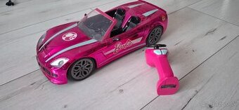 Barbie auto na ovládanie