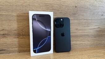 APPLE IPHONE 16 PRO 1 TB BLACK TITANIUM ČIERNY TITÁN