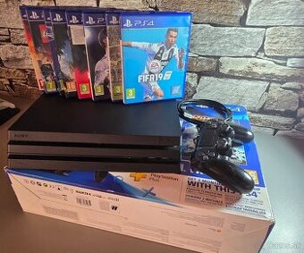 Playstation 4 PRO 1TB + 8 hier - 1