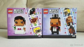 Nové zapečatené LEGO BrickHeadz Nevesta a Ženích - 1