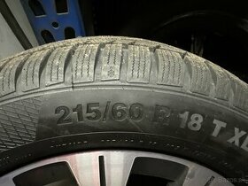 Predam úplne novú komplet sadu 215/60 R18 XL