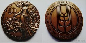 Medaila SPU Nitra 60