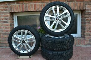 5x112 R17 Zimna sada Original Audi A3+205/50 R17 Pirelli