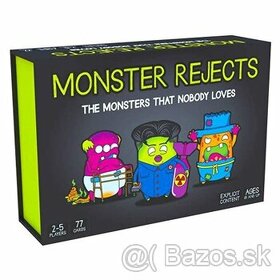 Predám spoločenskú kartovú hru Monster Rejects - 1