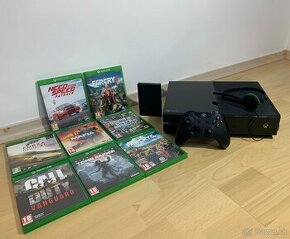 XBOX ONE + 2TB hard disk + SLÚCHADLÁ - 1