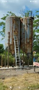 Silo na obilie, píliny