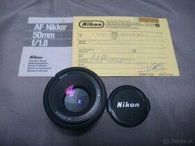 AF Nikkor 50mm 1:1.8