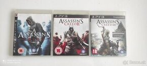 Assassin's creed 1/2/3 (ps3)